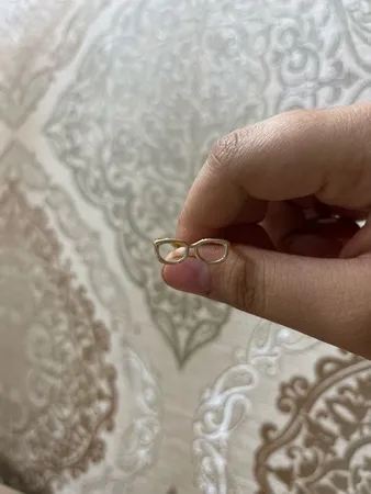 انگشتر دخترانه مدل G-Glass