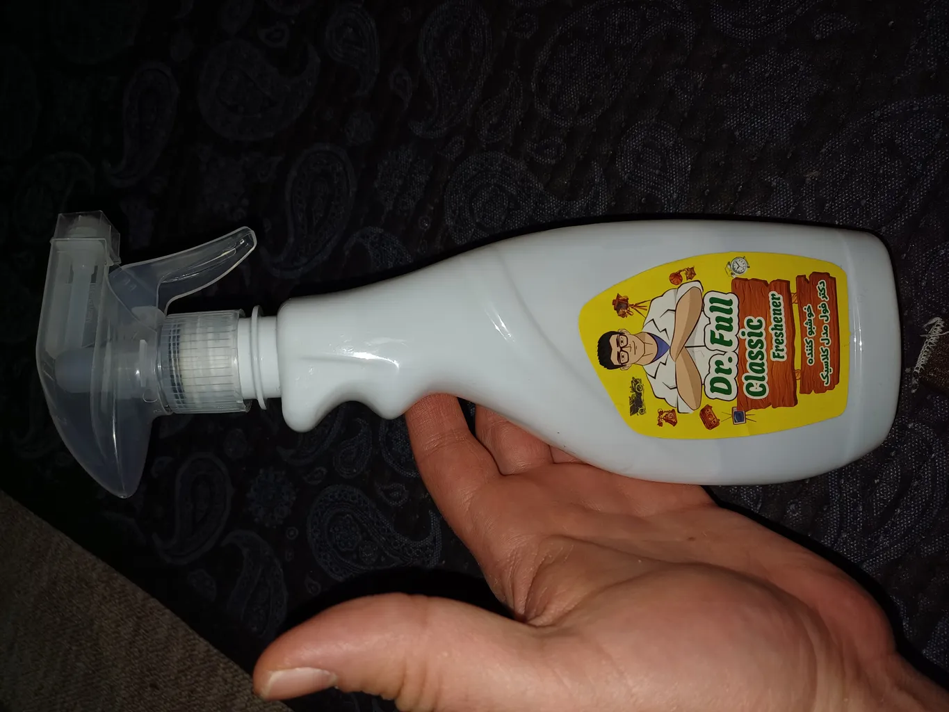 اسپری خوشبو کننده هوا دکتر فول مدل کلاسیک حجم 450 میلی لیتر