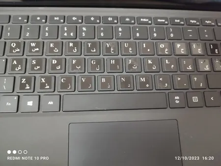 برچسب حروف فارسی کیبورد مدل D-01