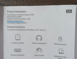 تجریه خرید دانگل بلوتوث بیسوس مدل  BA04