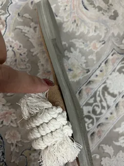 صندل زنانه مدل مکرومه