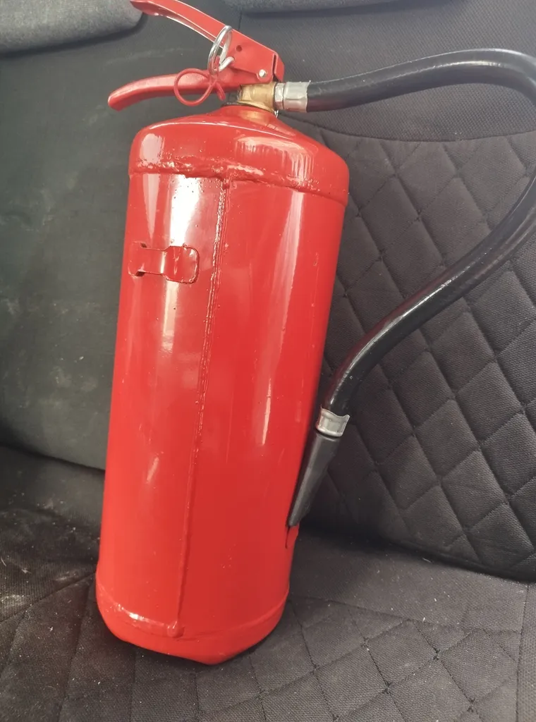 کپسول اتش نشانی پودری دژ 6 کیلوگرمی