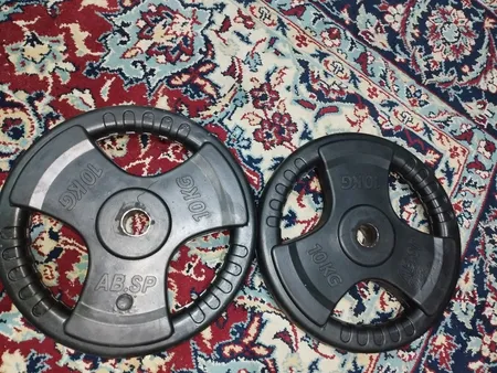 وزنه هالتر فرمانی خانگی 10 کیلویی دو عددی