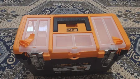 جعبه ابزار مهر مدل JMT-16 قفل فلزی 16 اینچ