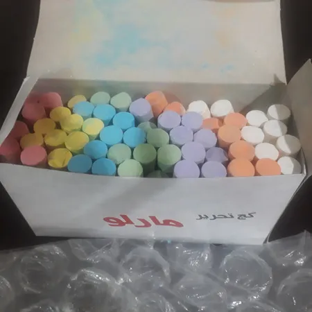 گچ رنگی مارو مدل X60 بسته 60 عددی