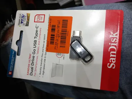 فلش مموری سن دیسک مدل Ultra Dual Drive USB Type-C ظرفیت 128 گیگابایت