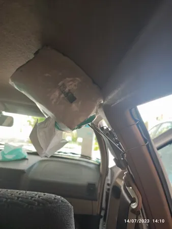 نگهدارنده دستمال کاغذی خودرو طرح فنری