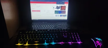 ست گیمینگ ارزلی مدل R_X_ESSENTIAL_PACK_RGB، سوییچ ممبران، Full-Size، نورپردازی LED RGB