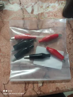 گیره سوسماری کد F6 مجموعه 6 عددی