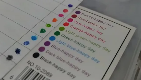 روان نویس مدل هپی دی لاو مجموعه 10 عددی