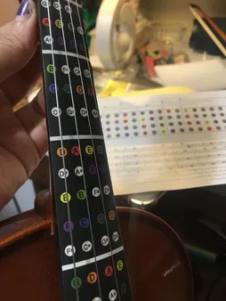 برچسب نت ویولن مدل هارمونی کد 4.4