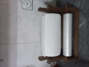 تجریه خرید حلقه‌ دستمال پارسوماش مدل چوبی با جای کیسه فریزر 12057