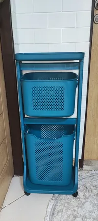 سبد رخت چرک لیمون مدل بافت