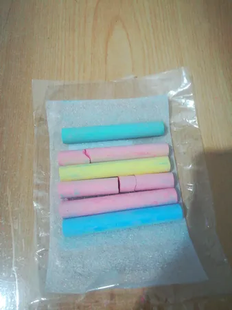 گچ رنگی مدل 0020بسته 6 عددی