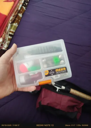 مجموعه لوازم ماهیگیری مدل OS-102 مجموعه 26 عددی