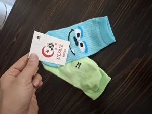 تجریه خرید جوراب پسرانه مدل خانواده باب اسفنجی مجموعه 6 عددی