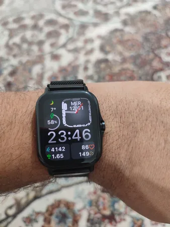 ساعت هوشمند امیزفیت مدل GTS 2 Global بند سیلیکونی