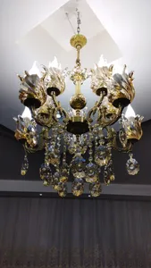 تجریه خرید لوستر 10 شعله شاهان تک کد SHO.6015