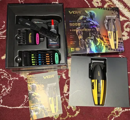 ماشین اصلاح موی سر و صورت شارژی وی جی ار مدل V-285