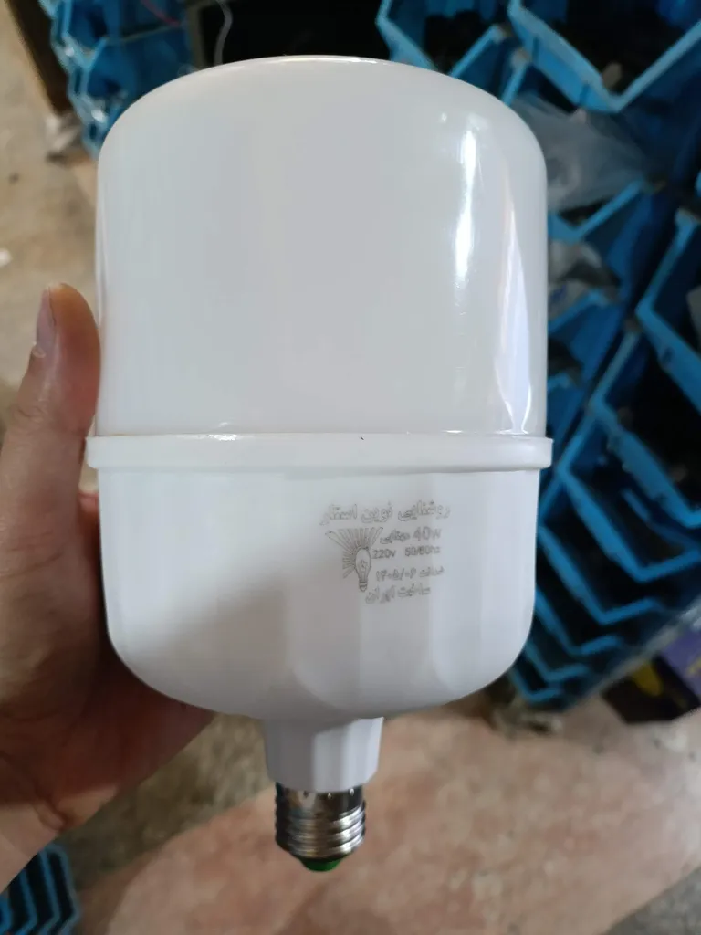 لامپ ال ای دی 40 وات نوین استار مدل استوانه ای پایه E27 بسته دو عددی