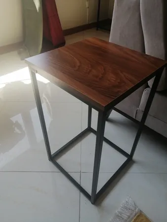 میز عسلی دیزم مدل SI_F100_35_BRN