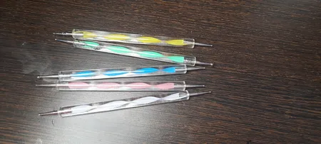 قلم طراحی ناخن مدل داتینگ کد T01 بسته 5 عددی