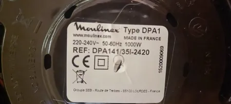 خردکن مولینکس مدل DPA141