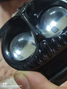 پروژکتور دو کنتاکت خودرو کد eko 60 مدل جغدی فلزی