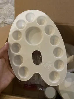 پالت رنگ مدل تخم مرغی کد 1020