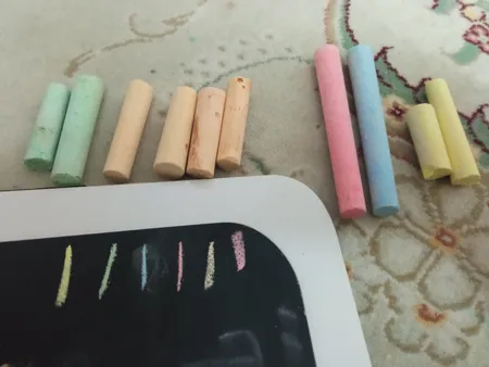 گچ رنگی مدل 0020بسته 6 عددی