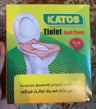 روکش توالت فرنگی کاتوس مدل K160 بسته 20 عددی
