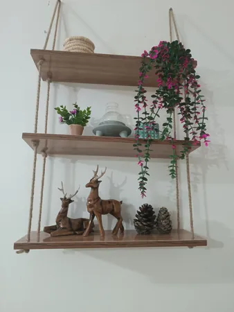 شلف دیواری مدل سه طبقه