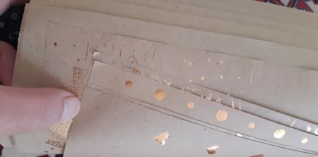 کاغذ کادو مدل Viti بسته 10 عددی