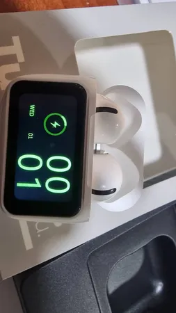 هدفون بلوتوثی موزیک آپولو مدل INCLUDED TWS100 DISPLAY