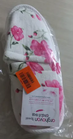 دمپایی روفرشی نارسیس طرح Sara سایز بزرگ