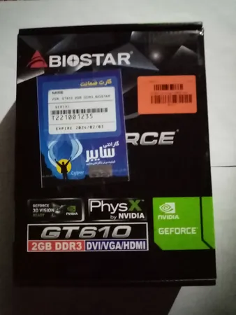 کارت گرافیک بایوستار مدل GT 610