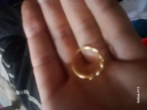 تجریه خرید انگشتر طلا 18 عیار زنانه با طرح کارتیه مایا ماهک مدل MR0258 سایز 54