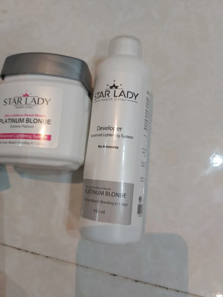 کرم پلاتینه رنگ مو استار لیدی مدل Blonde حجم 120 میلی لیتر