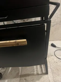 باربیکیو مدل زغالی با فن 70 سانت