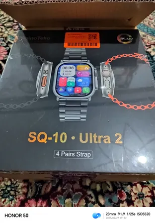 ساعت هوشمند هاینو تکو مدل AFS HANGING SQ10 ULTRA 2 SIDE