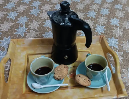 قهوه جوش رومانتیک هوم مدل CUPS-3