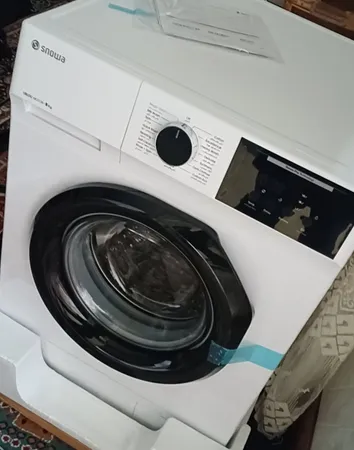 ماشین لباسشویی 8 کیلوگرم اتوماتیک اسنوا مدل SWM-C81W