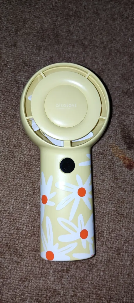 پنکه شارژی قابل حمل سولو مدل F16 Flower