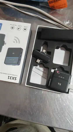 میکروفن یقه ای مدل SX31 dual 3in1 Multi-Function