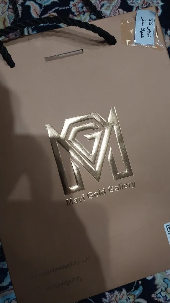 گوشواره حلقه‌ای طلا کم اجرت  18 عیار زنانه ماوی گالری مدل حلقه ای دایره رز