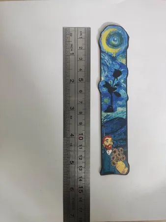 نشانگر کتاب چوبی مدل فانتزی کد 1 مجموعه 60 عددی