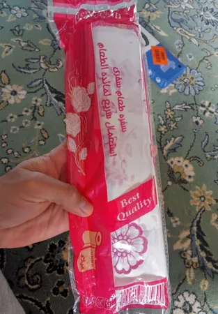 سفره یکبار مصرف طرح گل دار 03 رول 50 متری بسته 2 عددی