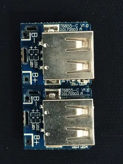 ماژول پاوربانک مدل T6855 کد  V1.0  بسته 2 عددی