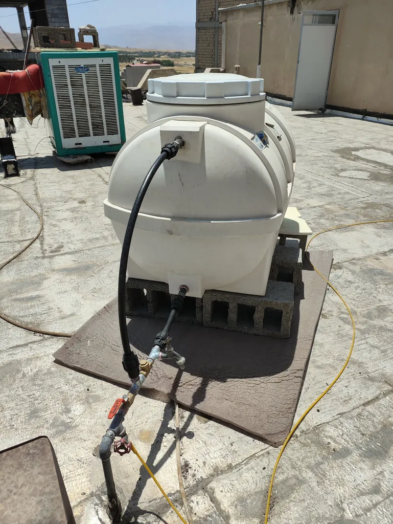 مخزن آب پلیمر روشان مدل MO-W500 گنجایش 500 لیتر