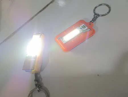 چراغ قوه دستی مدل cob بسته 3 عددی